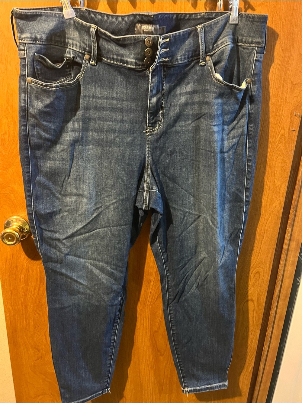 torrid Dark Indigo High-Rise Skinny Jeggings